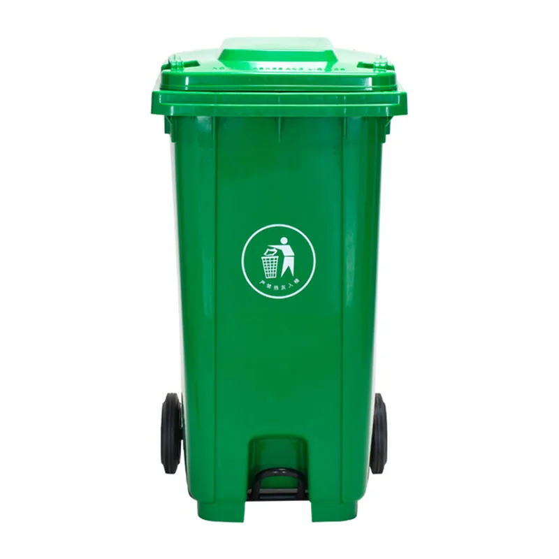 productcate-1-1 Pedal Tall Trash Can With Wheels